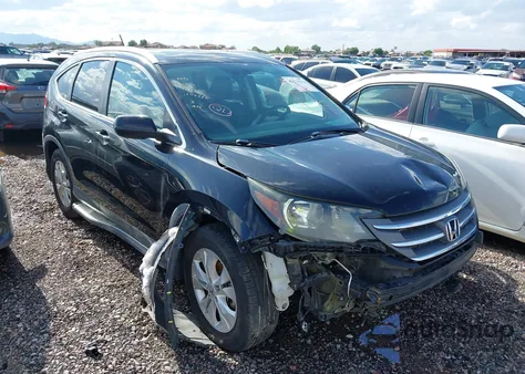 2013 Honda Cr-V Ex-L z USA, uszkodzony, nr VIN 2HKRM4H74DH629998